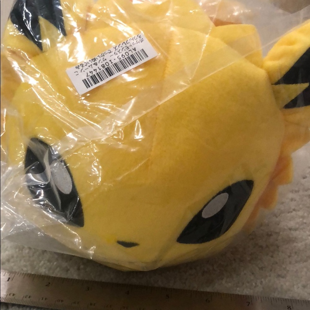 Japanese jolteon pokemon plushy